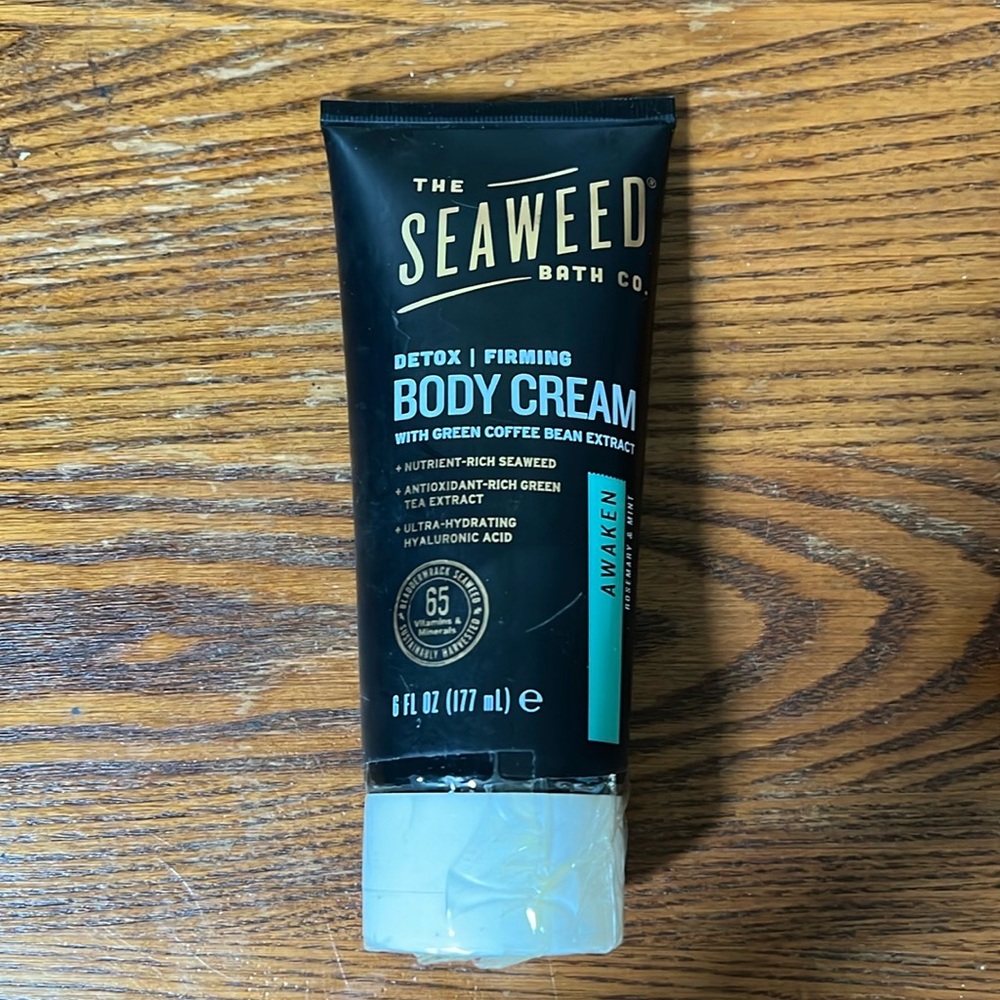 The Seaweed bath Co. Detox Firming Body Cream New never opened